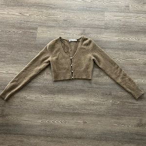 Zara crop sweater